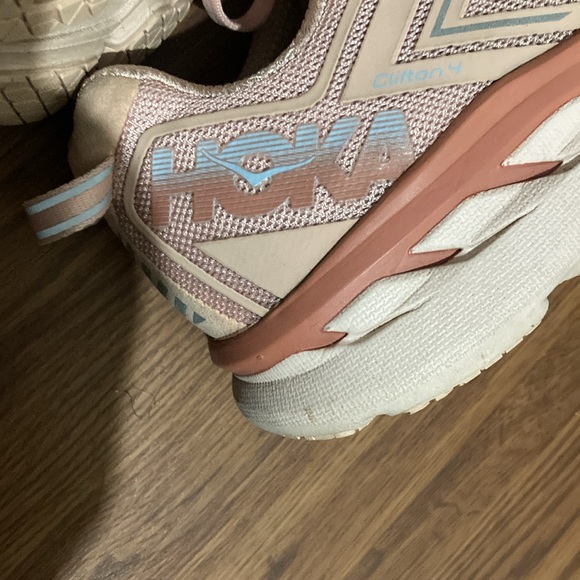 Hoka One One Outdoor Voices Clifton 4 Pink Color Limited Edition Women’s Size 9 - Picture 5 of 9